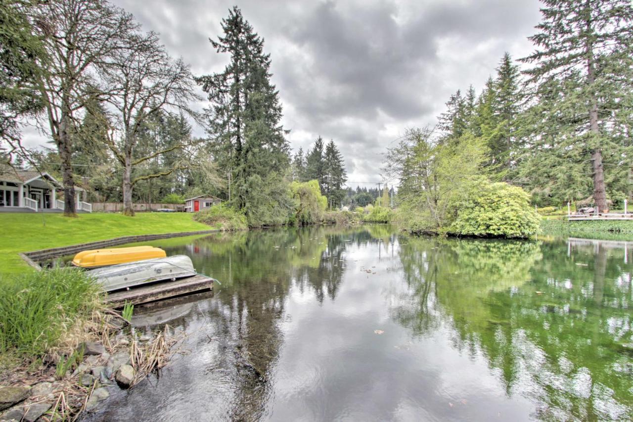 Contemporary Tacoma Cottage With Deck And Pond! 外观 照片